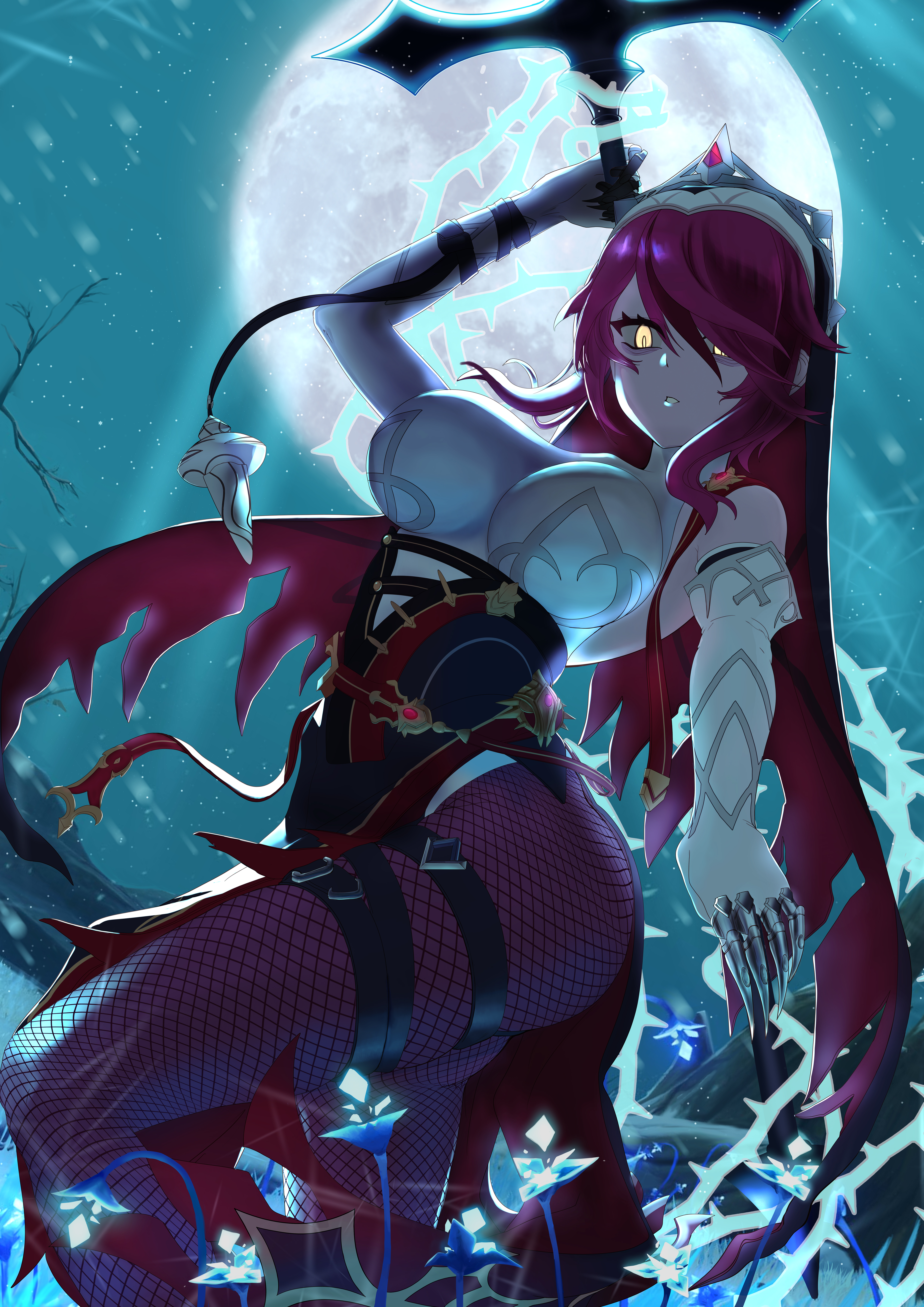 Rosaria Genshin Impact Page 10 Of 19 Zerochan Anime Image Board Mobile