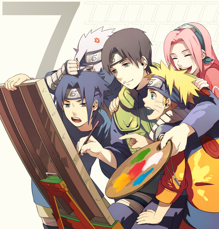 Team 7 wallpapers top free team 7 . Team 7 Naruto Zerochan Anime Image Board