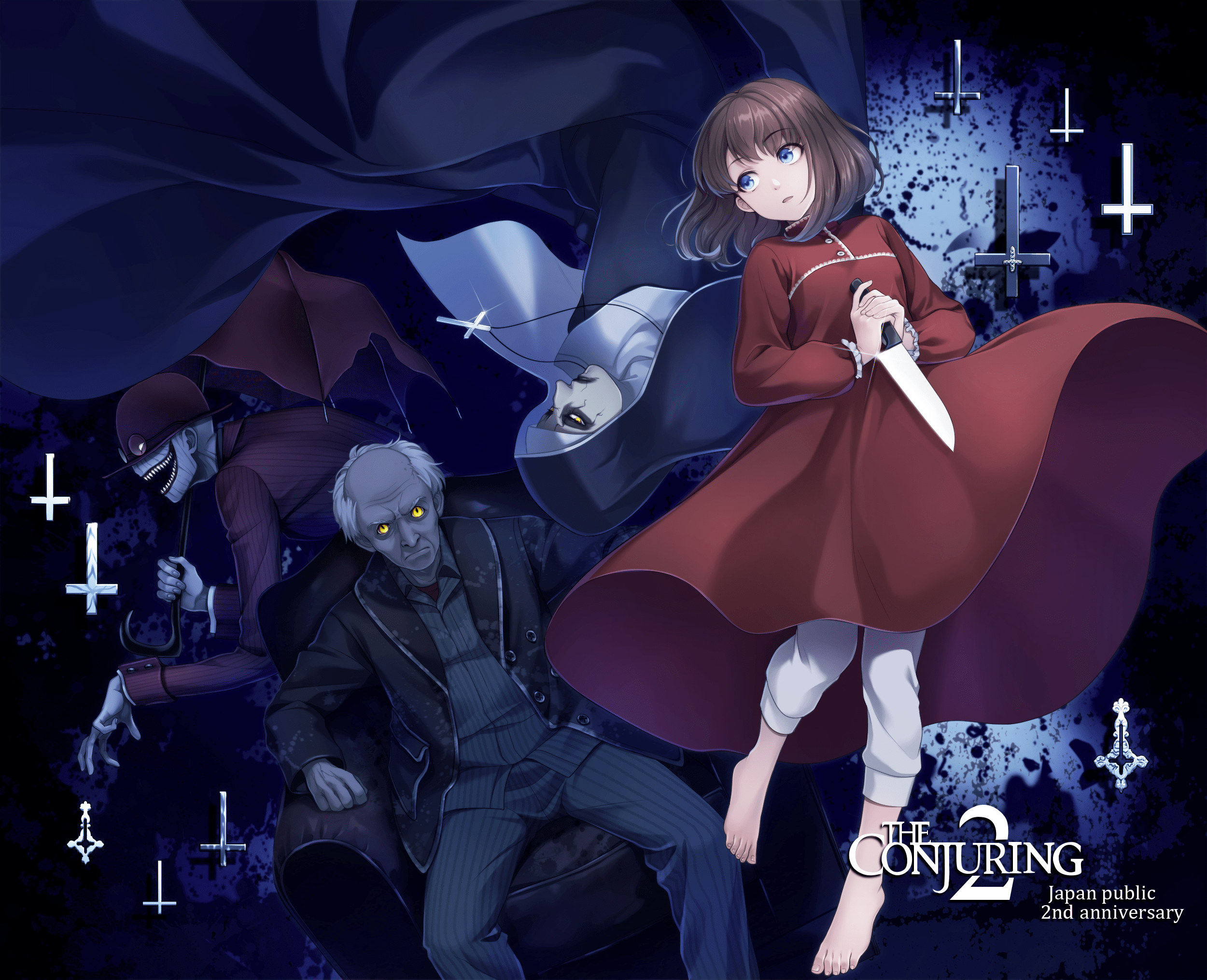 First trailer, images and poster for the horror sequel the conjuring 2 starring vera farmiga, patrick wilson, frances o'connor and simon mcburney. Valak The Conjuring Zerochan Anime Image Board