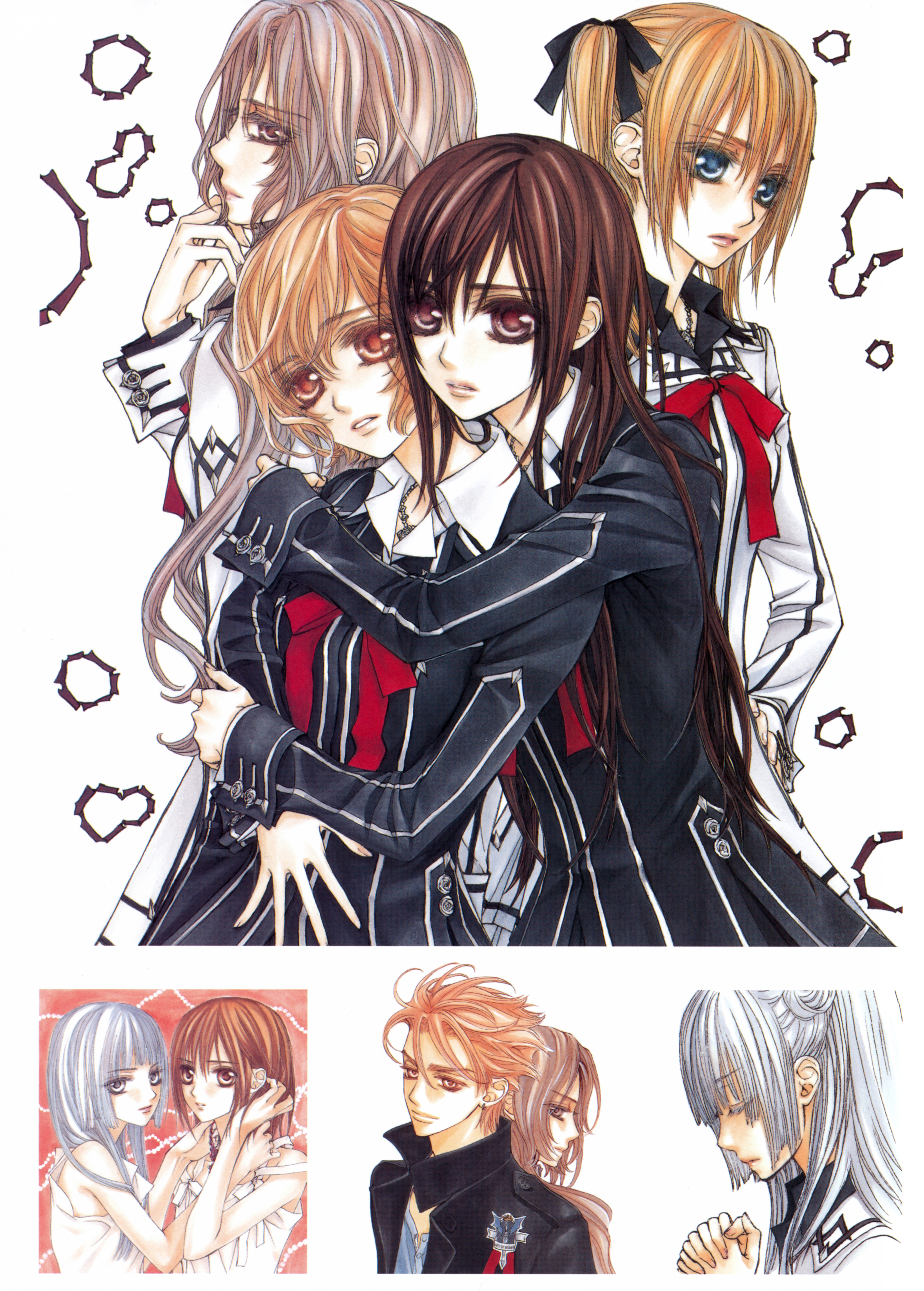 Quelques années après la fin de la série vampire knight, matsuri hino revient sur ses personnages cultes et dévoile des épisodes inédits de la série : Vampire Knight - Matsuri Hino - Mobile Wallpaper #274823