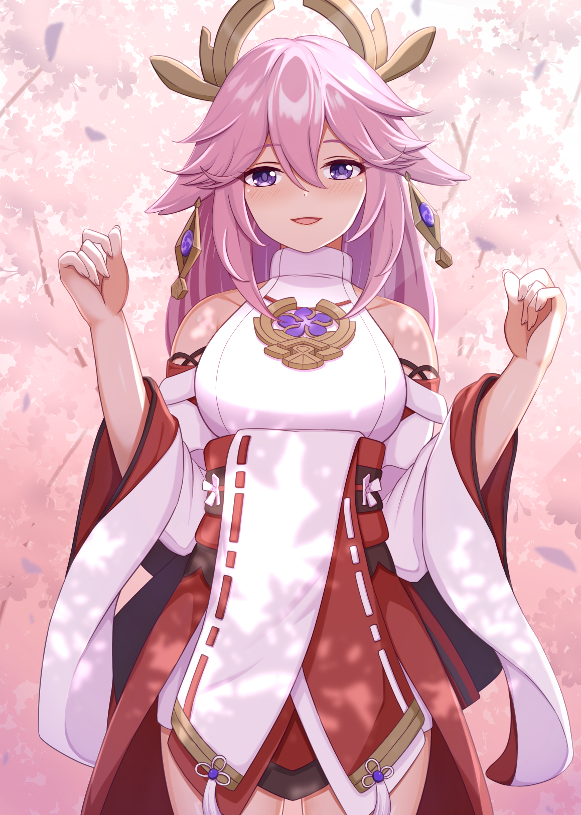 八や重え神み子こ yae miko), also known as guuji yae (japanese: Yae Miko Genshin Impact Image 3403227 Zerochan Anime Image Board