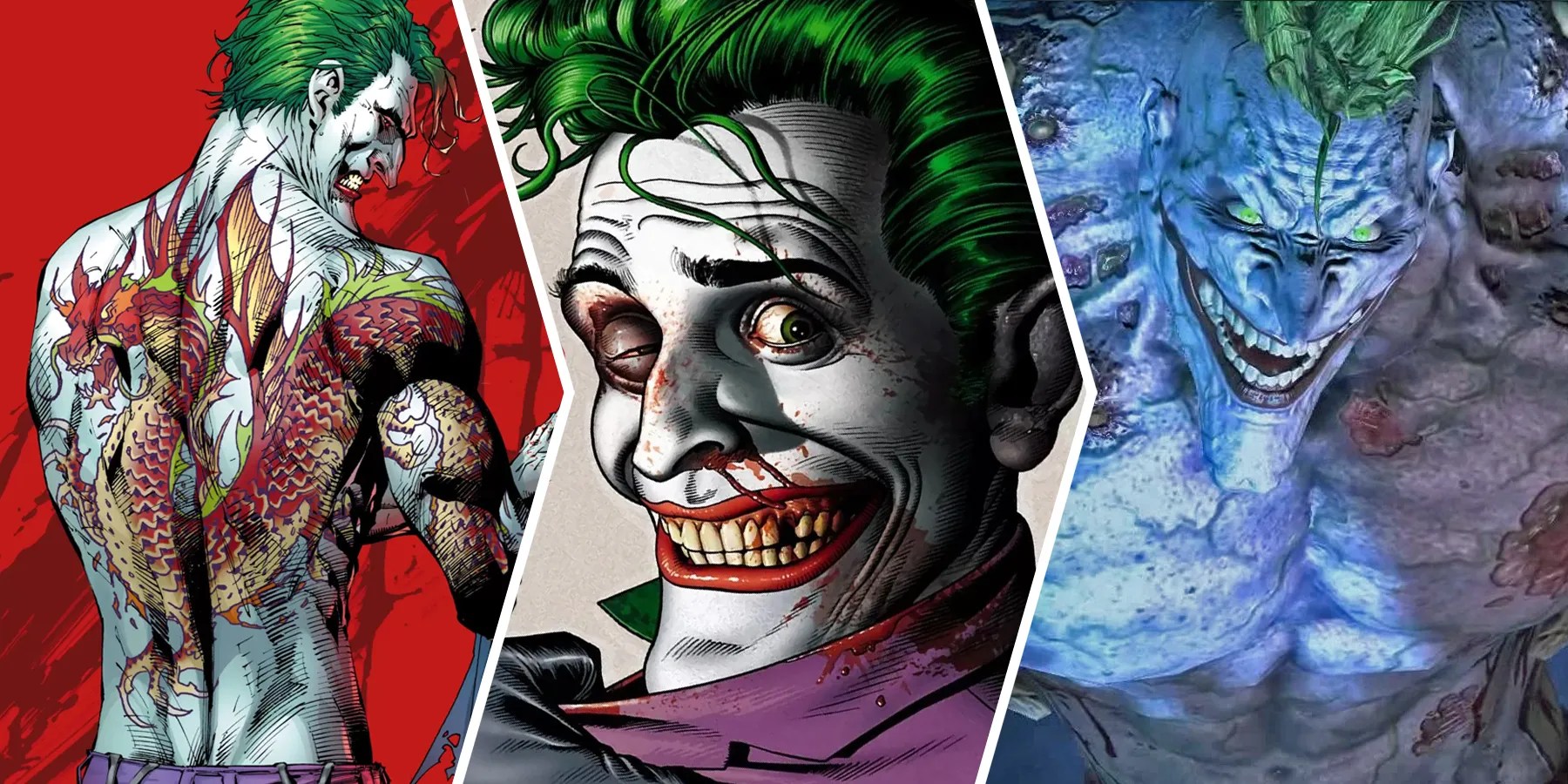 For the perfect look this halloween, dress up as the maniacal joker. Funny Bones: 15 Weird Facts You Never Knew About The Joker's Body