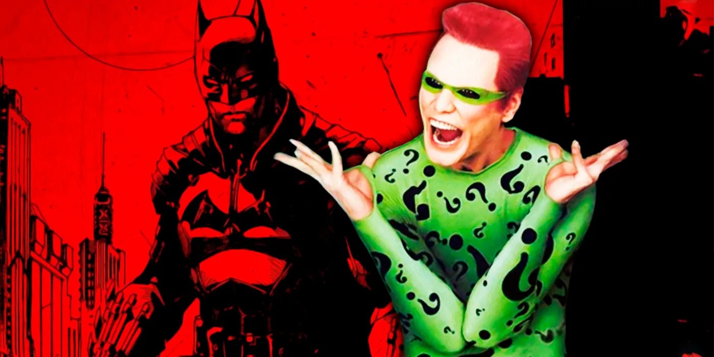 Batman forever (1995) jim carrey: The Batman Trailer Edit Adds Jim Carrey S Riddler Cbr