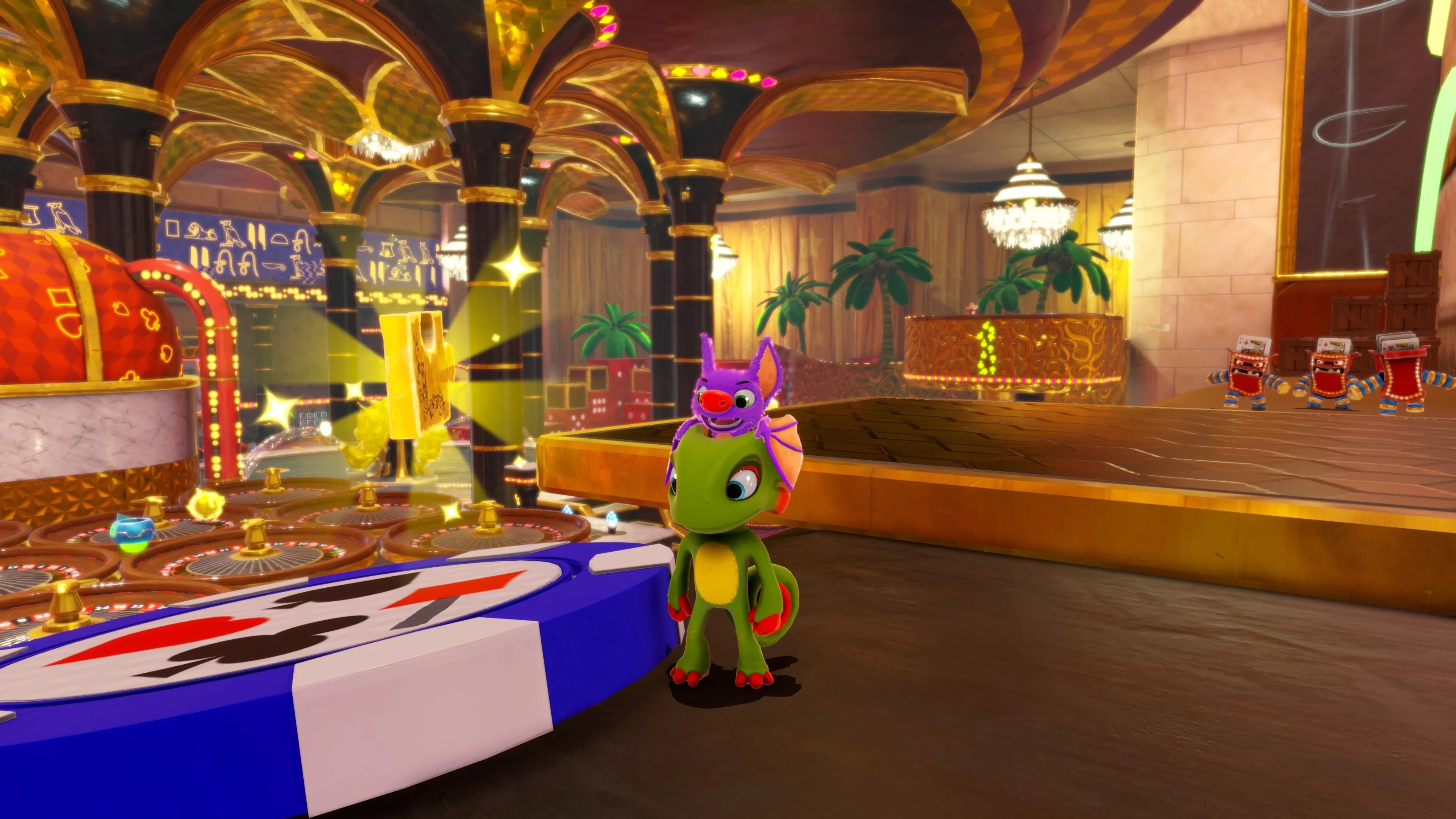 Yooka-Replaylee: All Pagie Puzzle Piece Locations In Capital Cashino
