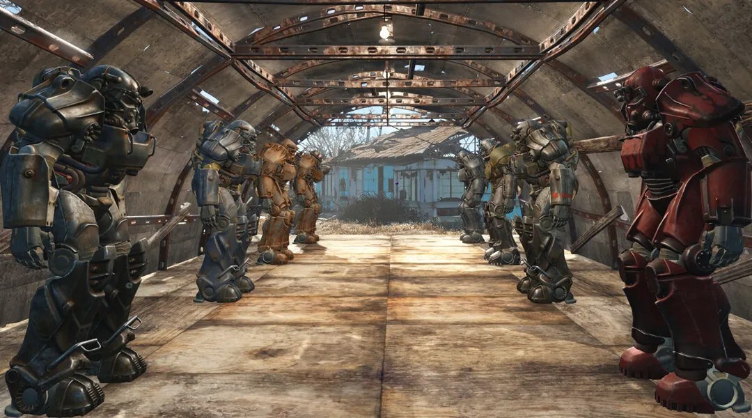 Fallout 4 Here Is Every Power Armor Color Configuration