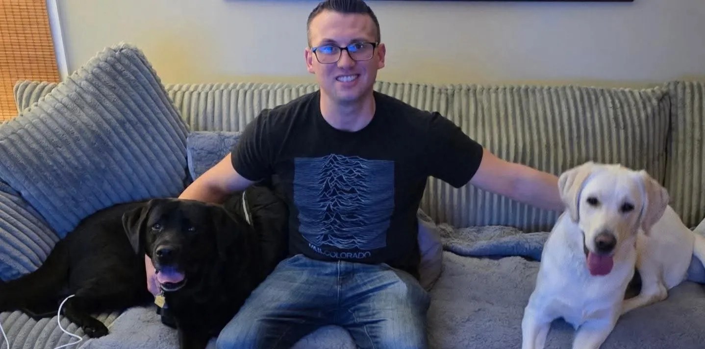 Army Veteran Suffered TBI, Coma. Service Dogs and a Loving Wife Saved Him