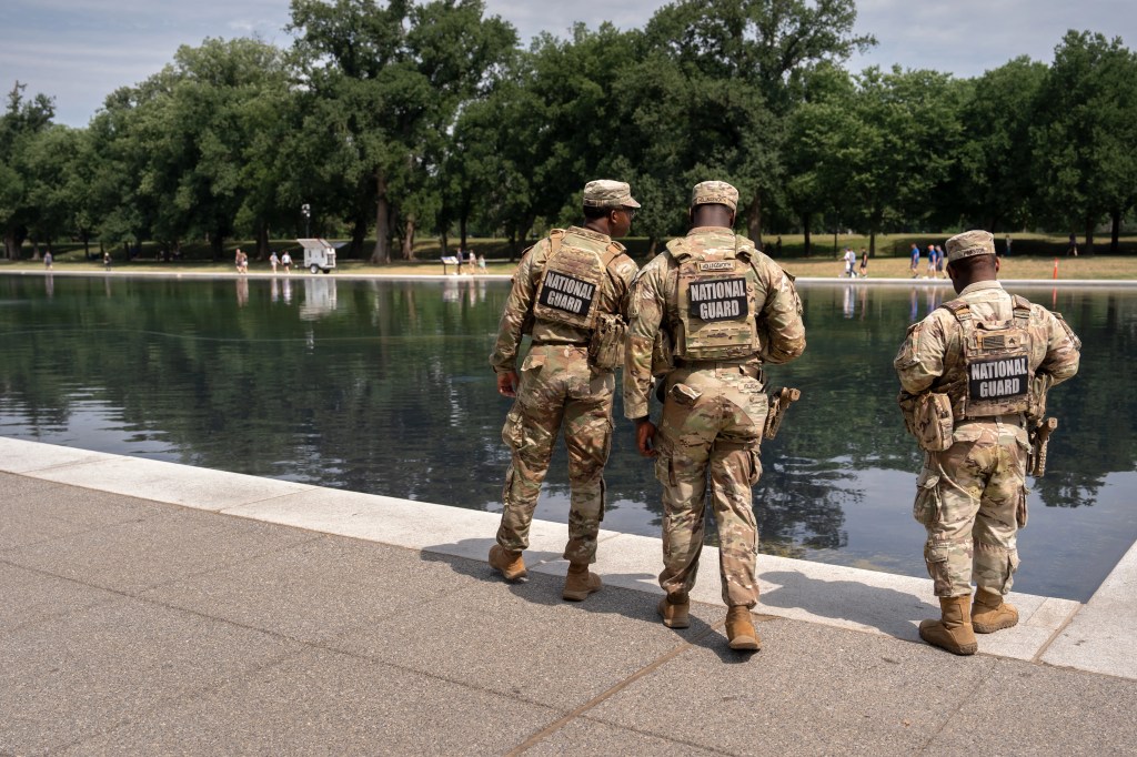Patrols and Nanobubbles on Display at the Reflecting Pool as Trump Looks for a Renovation Do-Over Patrols and Nanobubbles on Display at the Reflecting Pool as Trump Looks for a Renovation Do-Over