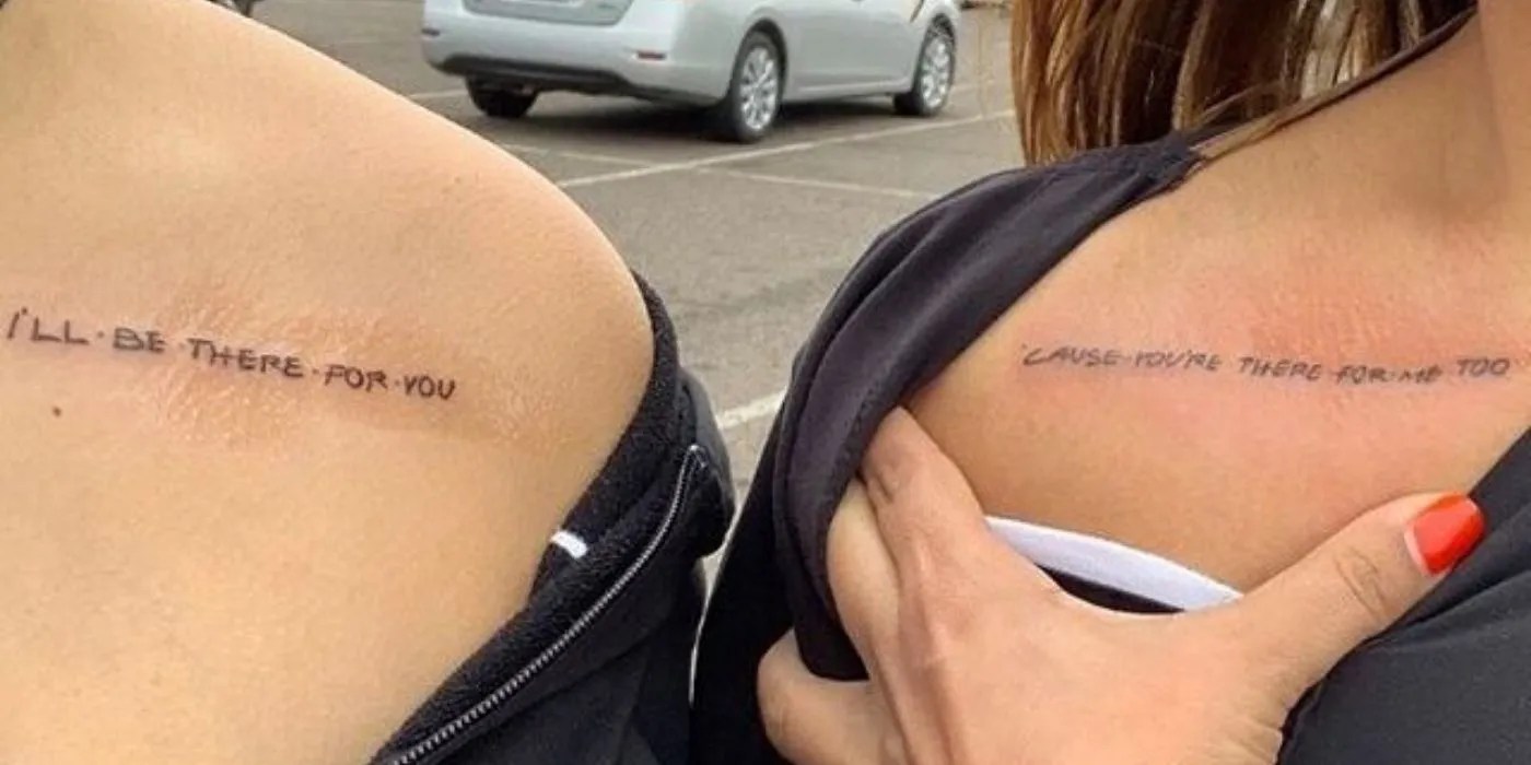 10 Of The Best Friends Tattoos | Screenrant 370_x_740_jpg
