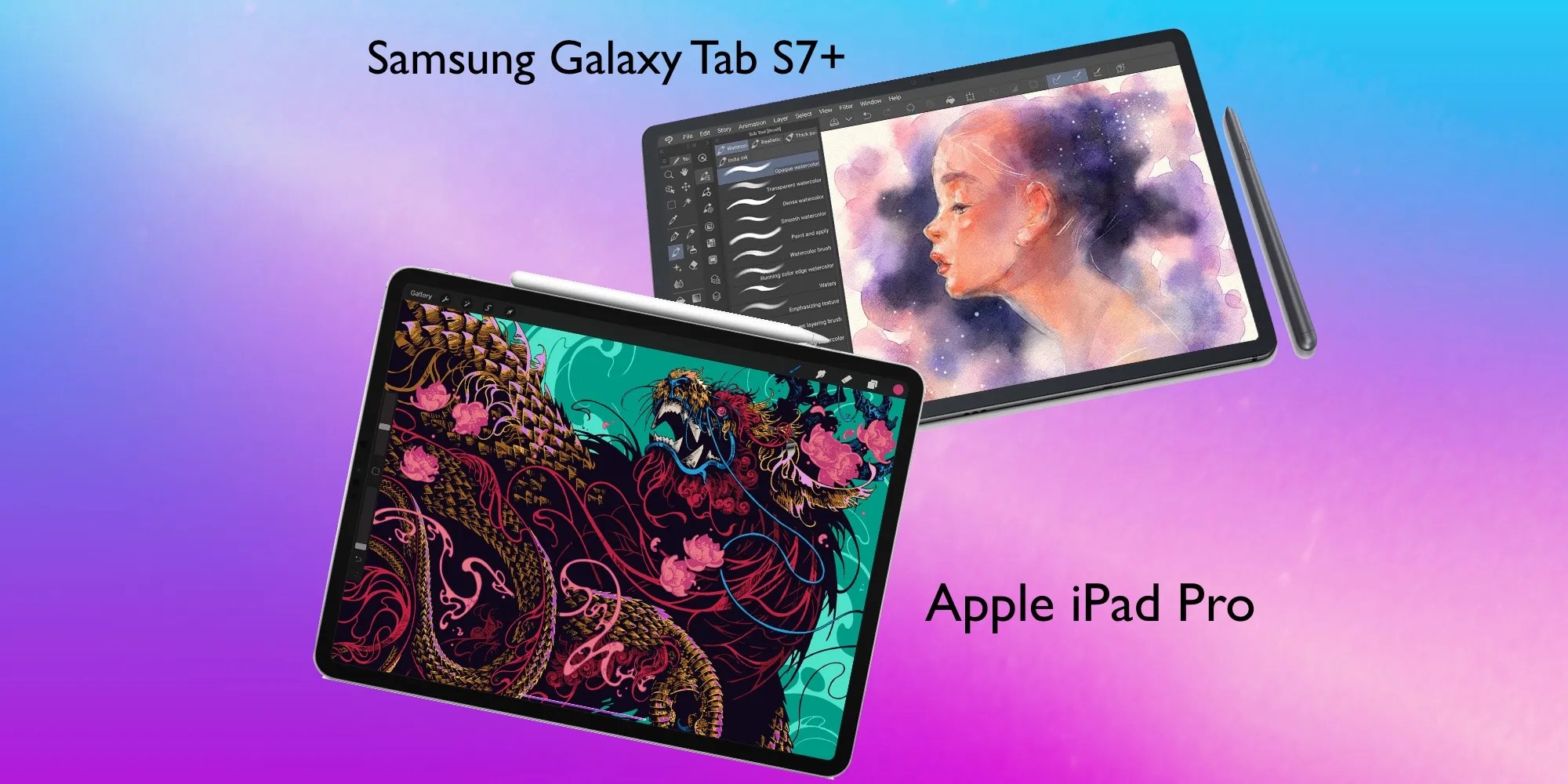 The galaxy s9 and s9+ have nearly identical features to the s8 batch, with the same. Galaxy Tab S7 Vs. iPad Pro: Samsung & Apple's Tablets Compared