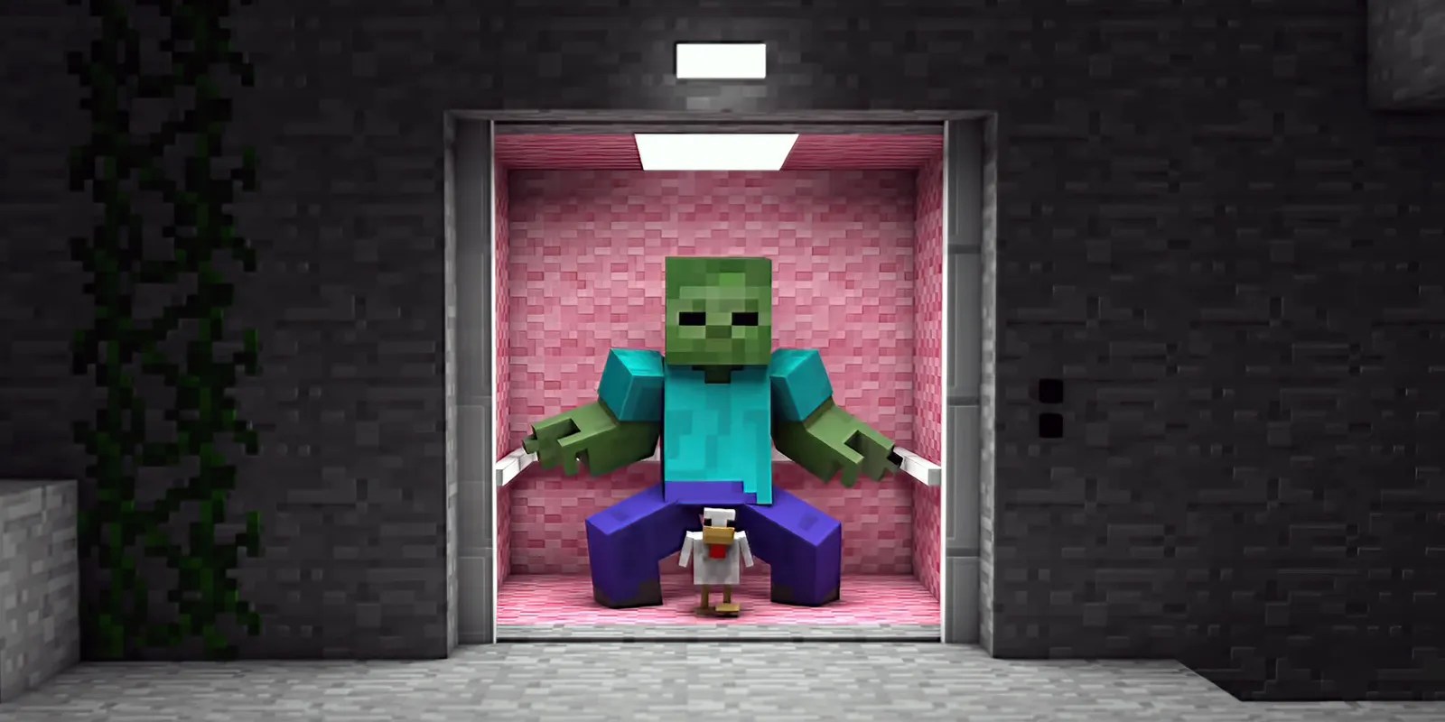 Minecraft House Turned Functional Lift Into Amazing Mod Geeky Craze
