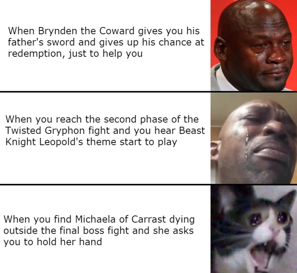 A meme about the feet of the lightless statue. Elden Ring 10 Best Memes That Keep Us From Going Hollow