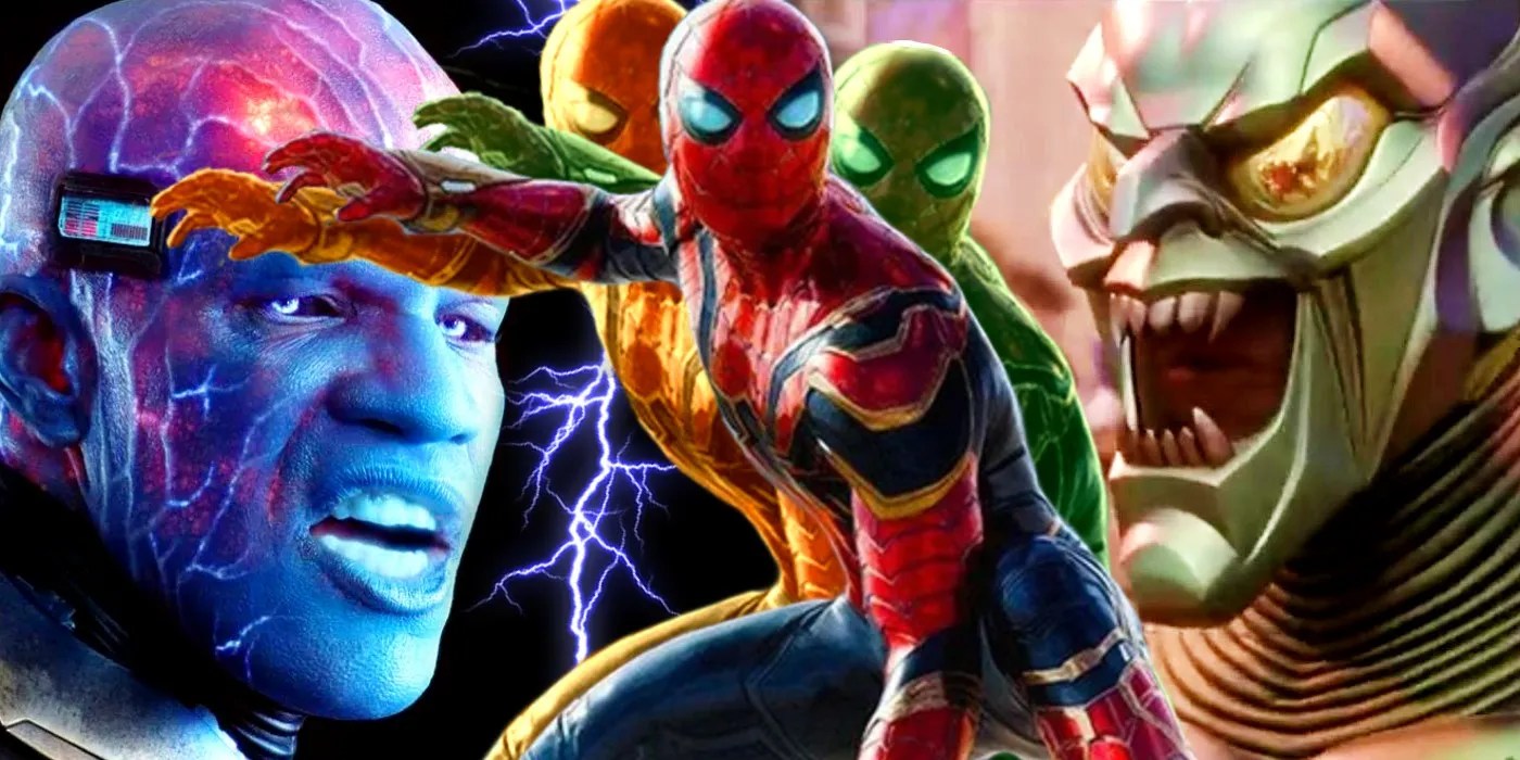 No way home' in theaters soon, but where and when can they stream it? All 4 Spider Man Movie Villains In The No Way Home Poster