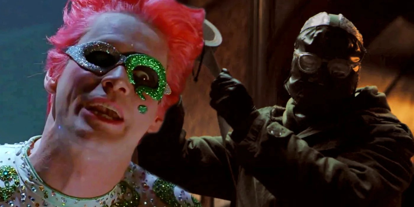 One of jim carrey's 'riddler' outfits from batman forever (1995). Jim Carrey Was Batman S Perfect Riddler Even Better Than Dano S