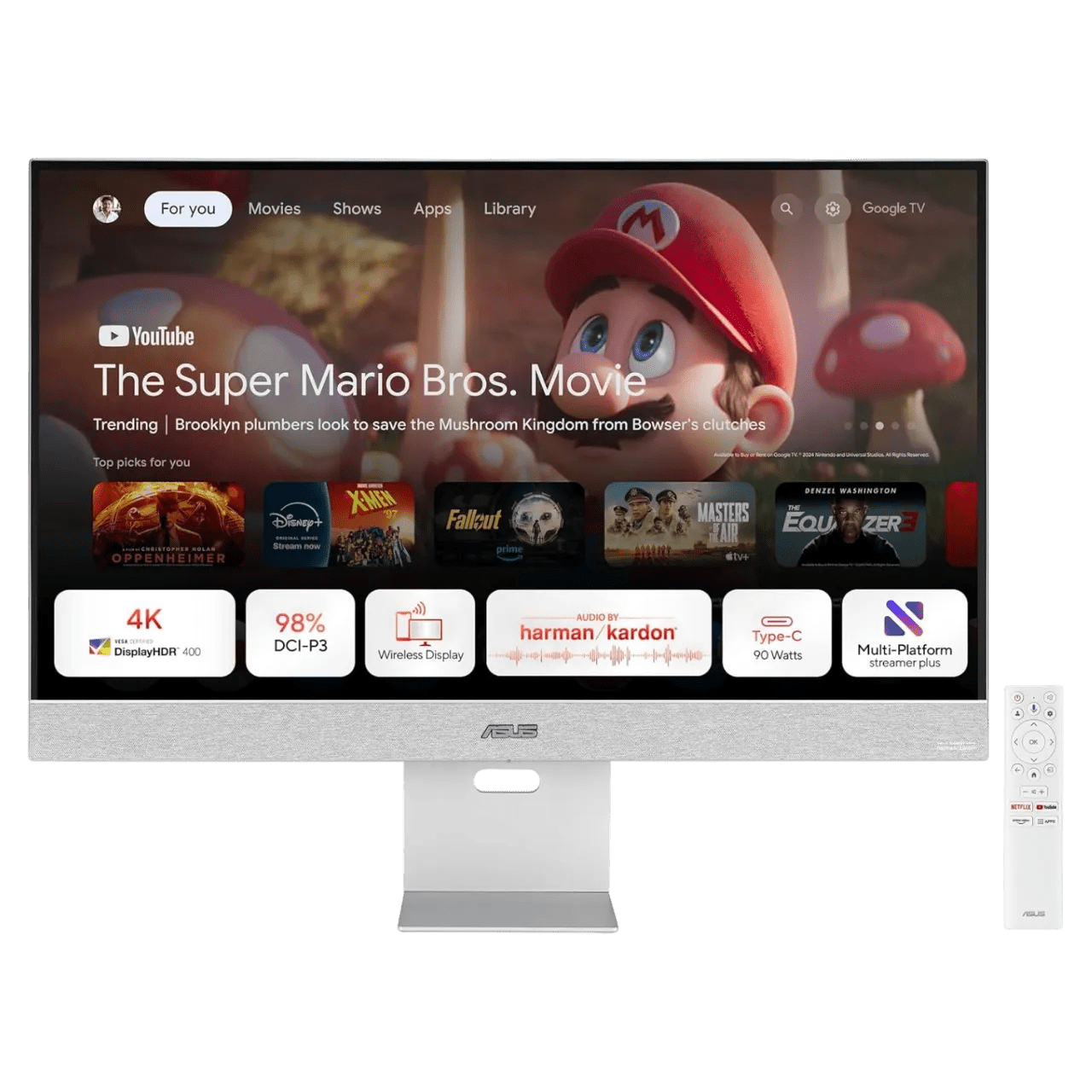 This 32-inch monitor is powered by Google TV and is now down to one of its lowest prices