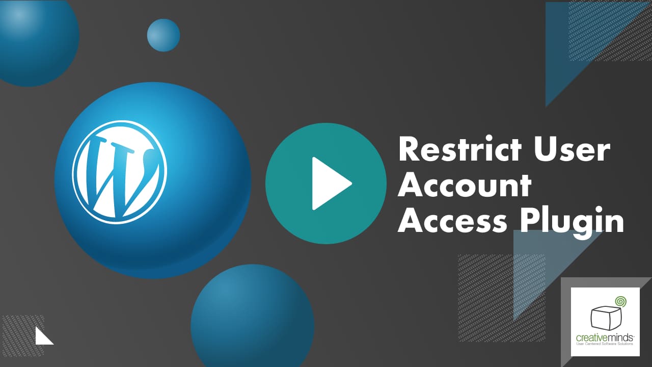 Explore the best wordpress plugins for tracking how users interact with your online business, so you can better structure your content to serve them. CM Restrict User Account Access Plugin | Temporary WordPress Accounts