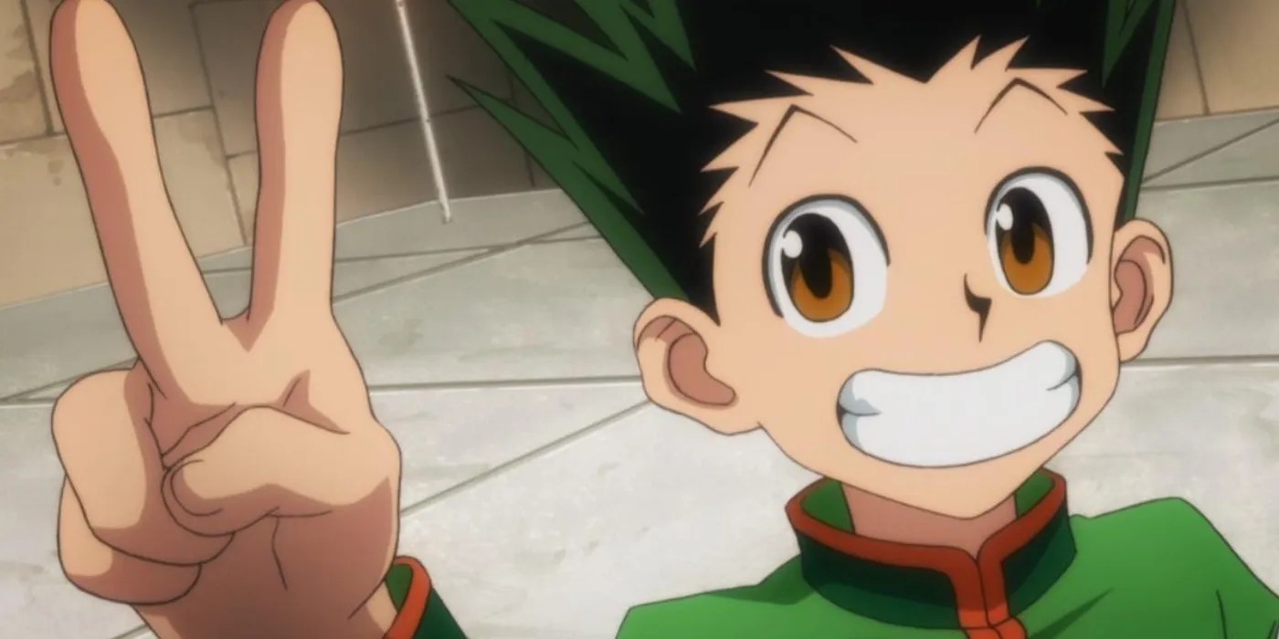 Gon is an athletic, rustic, and friendly boy who is searching for adventure. Hunter X Hunter 10 Things Only Manga Fans Know About Gon