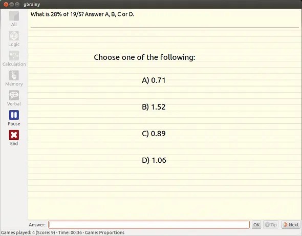 Hay muchos juegos que siguen la estela marcada por el . Train Your Brain Stay Sharp With Gbrainy Linux