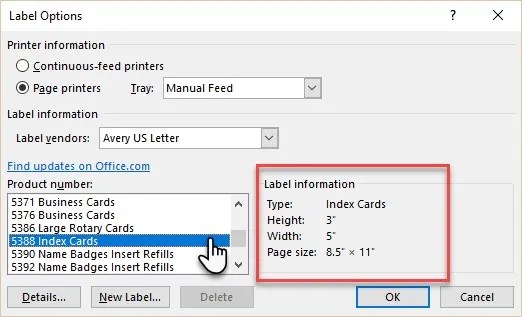 Download uprinting's free 4 x 6 label templates! How To Make Index Cards In Microsoft Word 2016