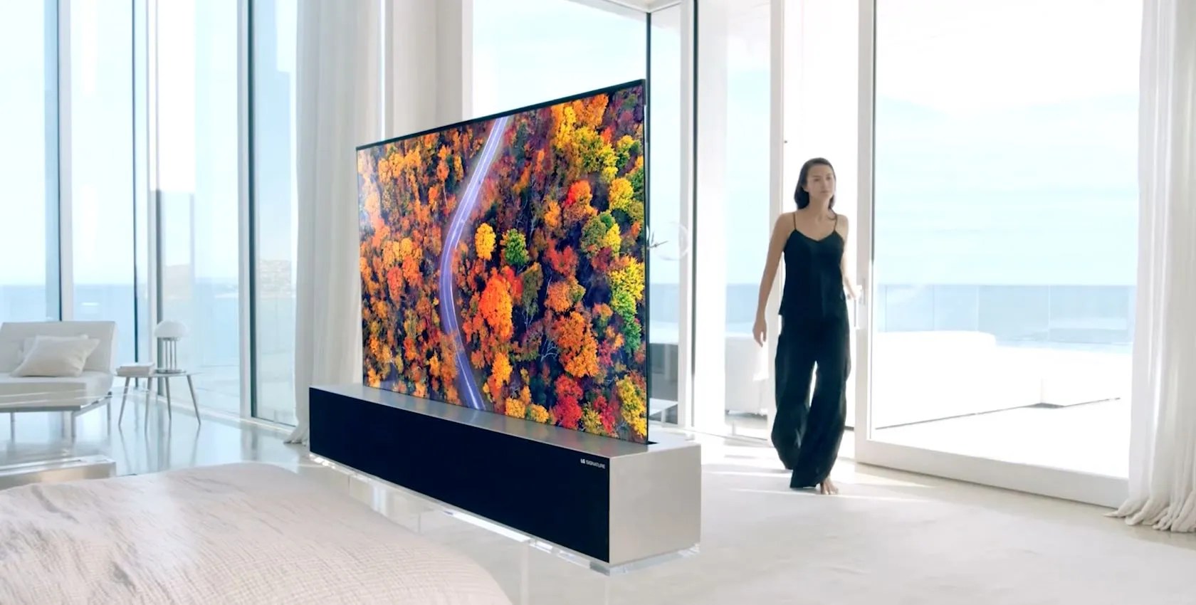 Let's get that price tag out of the way right up front. You Can Now Inquire To Buy Lg S High Priced Rollable Tv In The Us