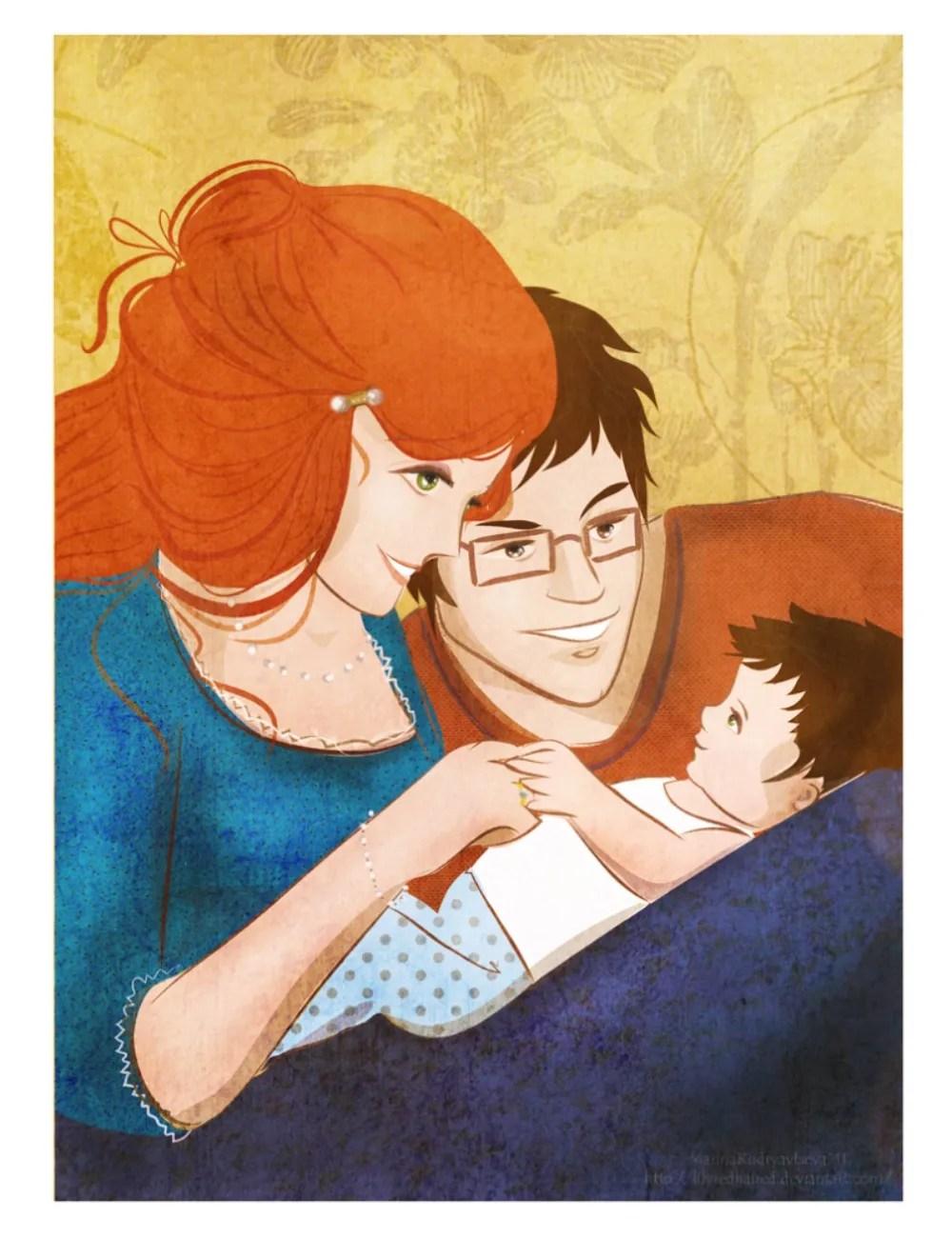 James And Lily Potter Fan Art : Harry Potter 10 Fan Art Pictures Of Lily James Potter That Fans Will Want To See