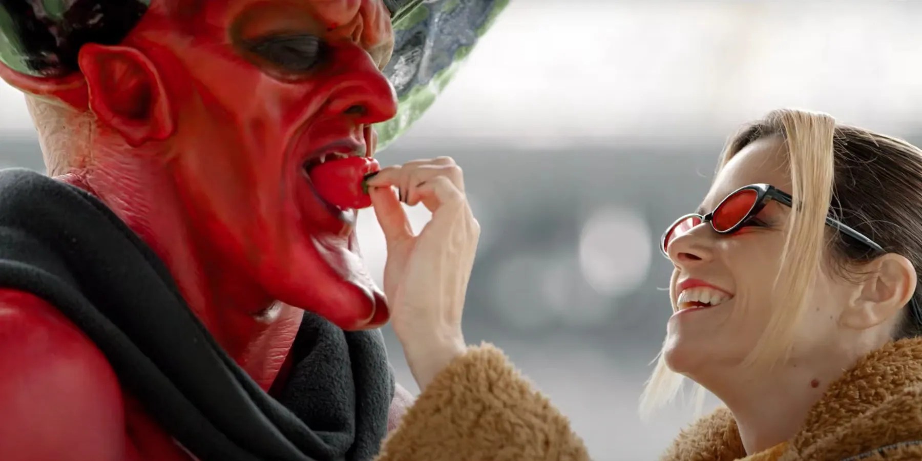 “why not mint?” reads the ad . Match Com Devil Returns In Ryan Reynolds S Mint Mobile Ad