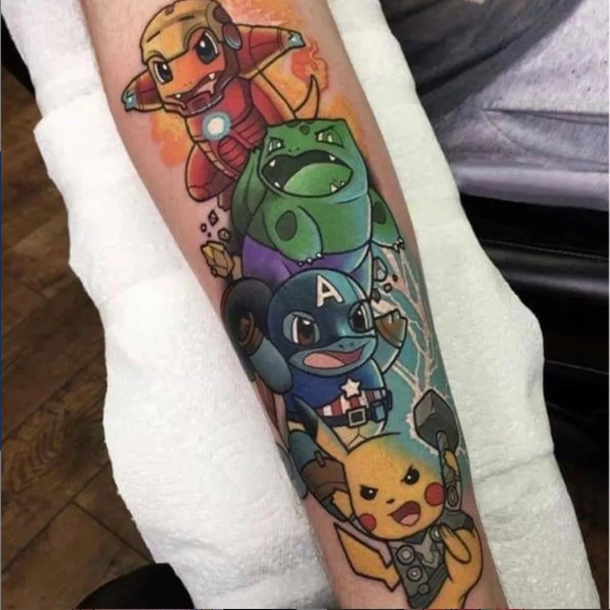 Pokémon: 10 Generation 1 Tattoos That Are Too Cool | Screenrant 737_x_737_jpg
