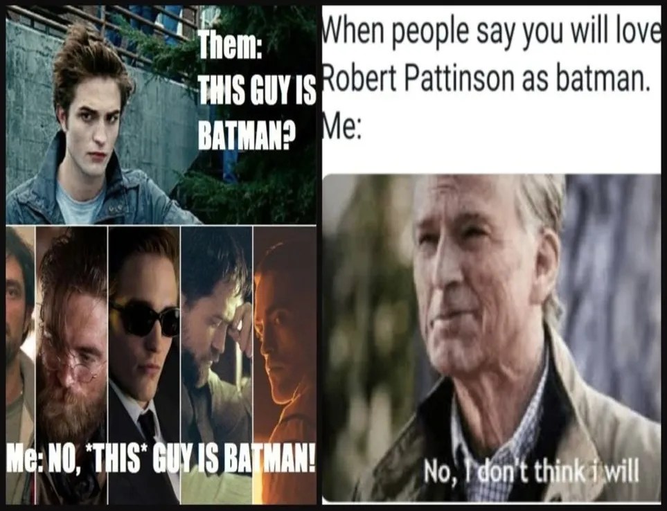 Have you ever wondered what happened to that kid behind the funny meme going around on so. Dc 10 Robert Pattinson Batman Memes You Need To See Cbr