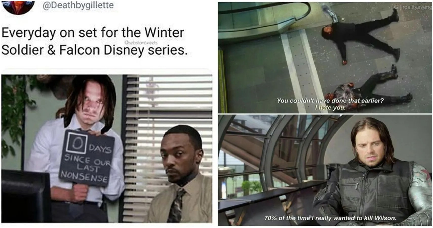 Here's how to make your own using a variety of options including web and mobile apps. MCU: 10 Hilarious Falcon & Winter Soldier Memes | Game Rant