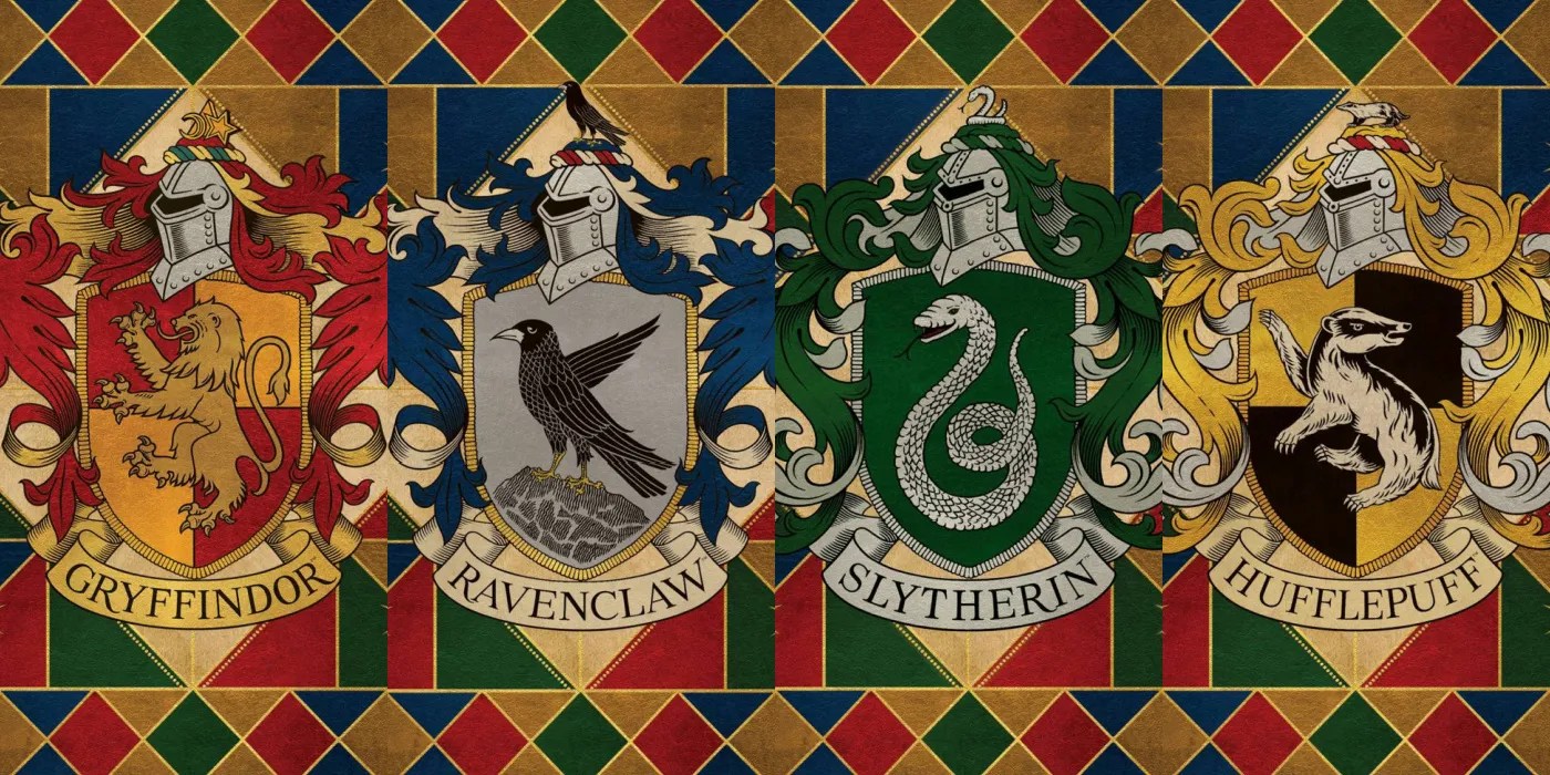 The hogwarts symbol resembles a medieval knight shield. Hogwarts Legacy Best Ways To Decide Your House Before The Game Is Out