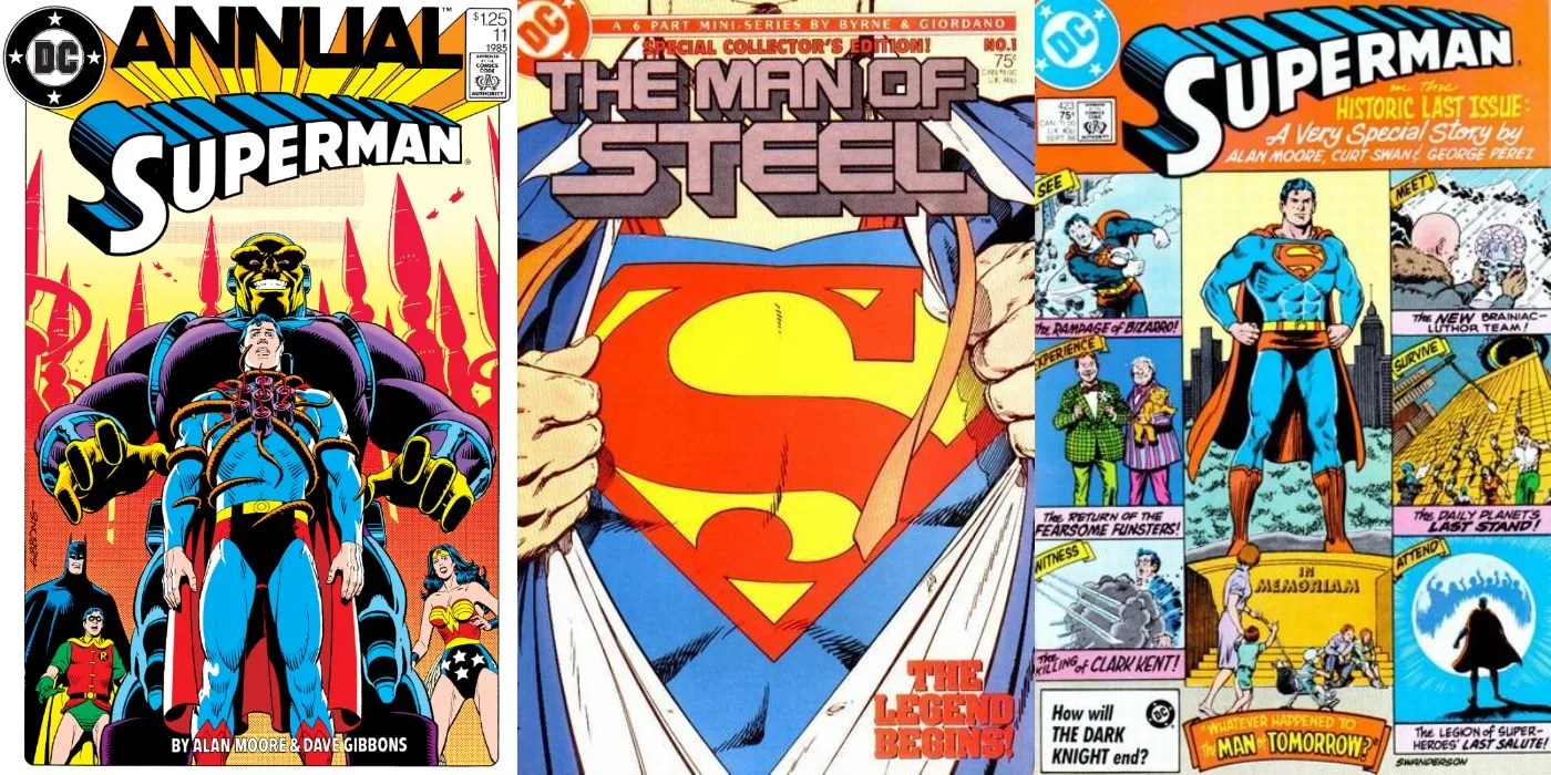 Superman 10 Best Comic Issues Of The 1980s Screenrant