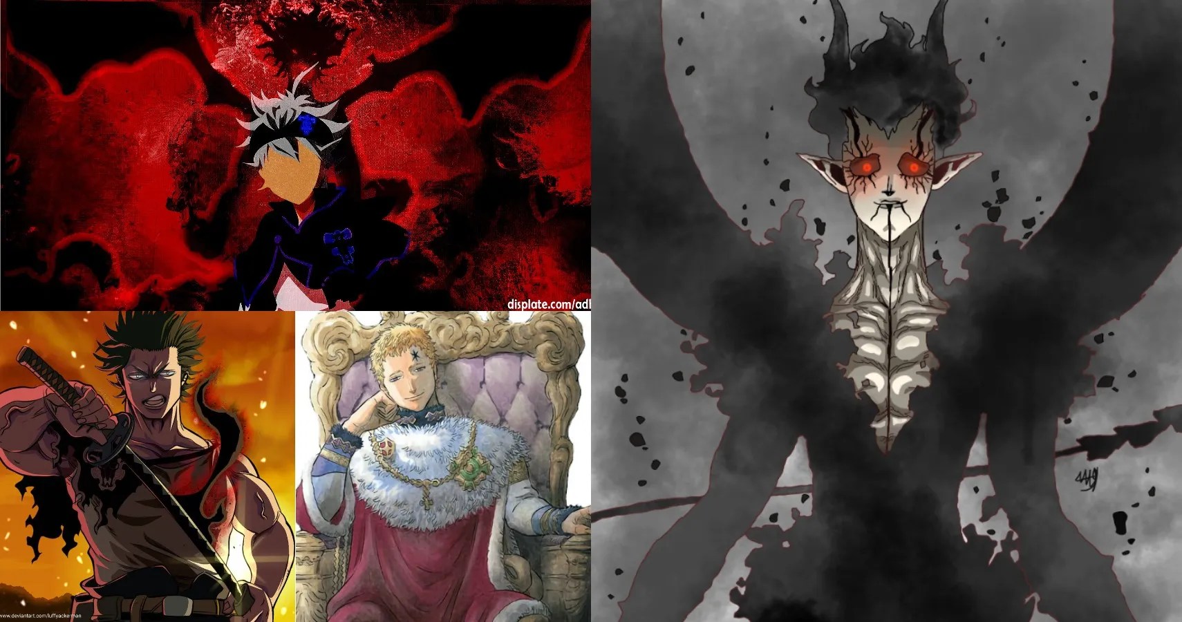 Even though you are abysmally inferior to us, sometimes you cast spells that go beyond our expectations. Black Clover 5 Characters Who Are Stronger Than A Devil 5 Who Are Weaker
