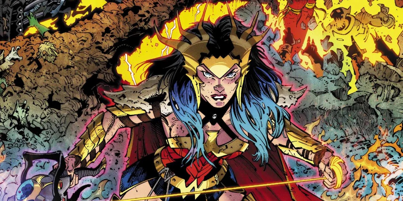 DC's Dark Knights Melt Your Face Off with Death Metal 1's Rise Against