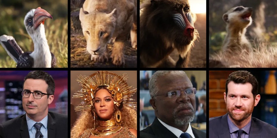 photo Lion King Cast screen rant