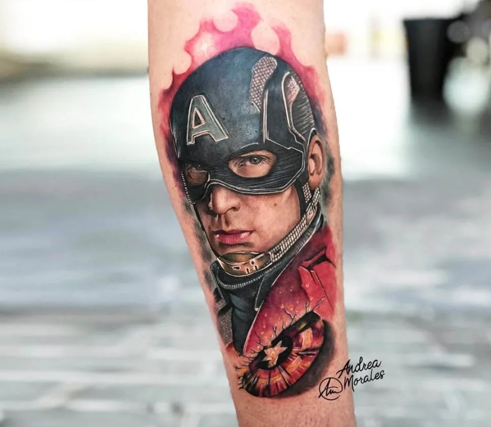 Captain America 10 Fan Tattoos That Are Out Of This World - Wechoiceblogger 842_x_968_jpg