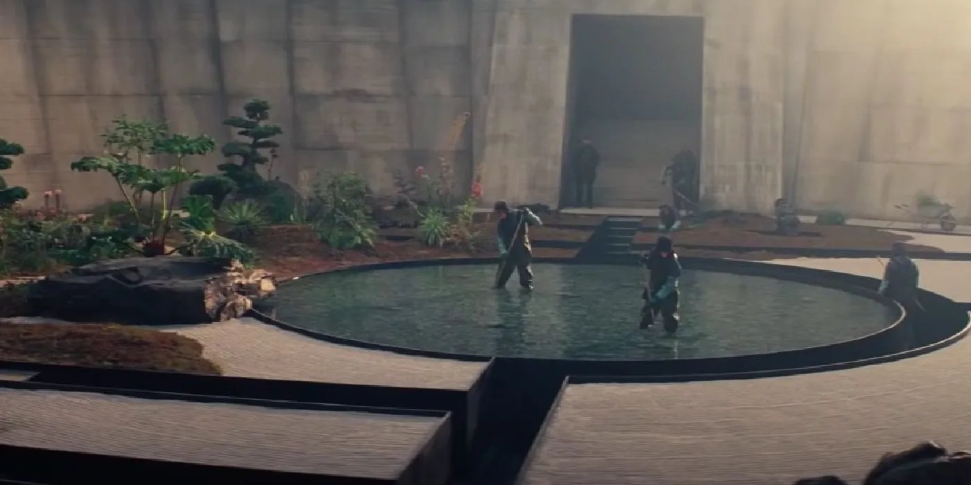 At his island base, safin's seemingly . No Time To Die Safin S Villain Plan Explained Screen Rant