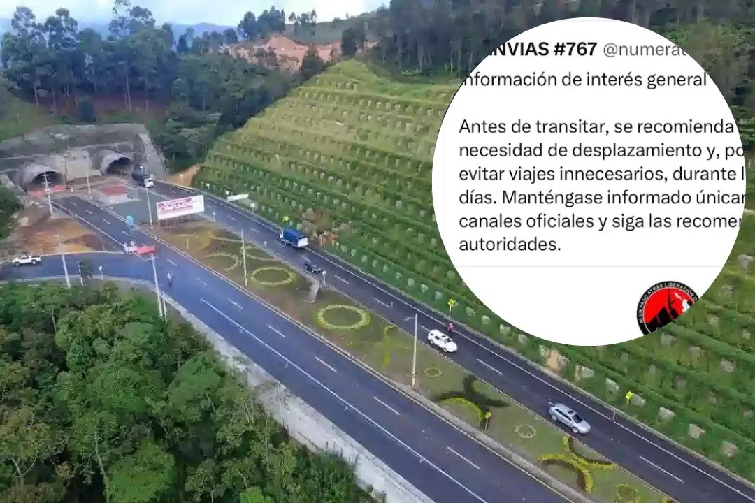 Invías citó comunicado del ELN durante paro armado