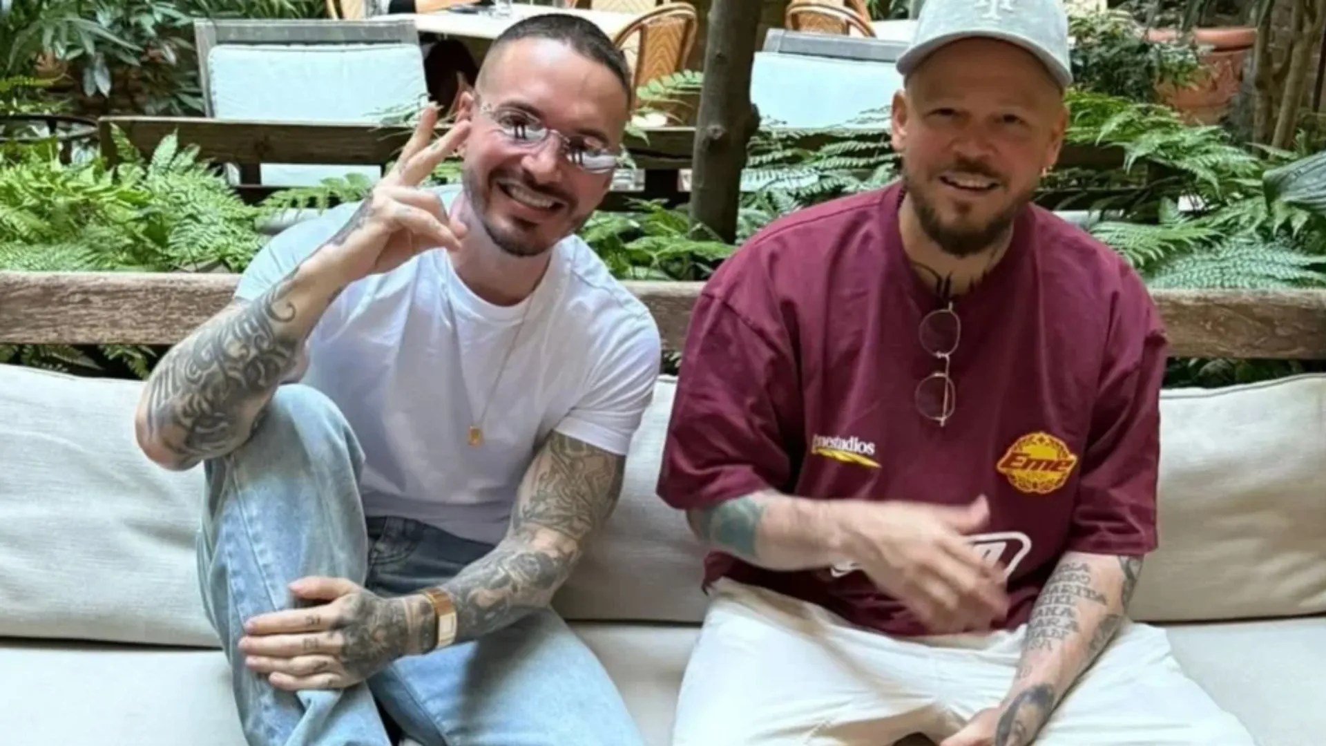 ¡Bombazo en la música urbana! J Balvin y Residente sorprenden con foto juntos que entierra años de ‘tiraderas’