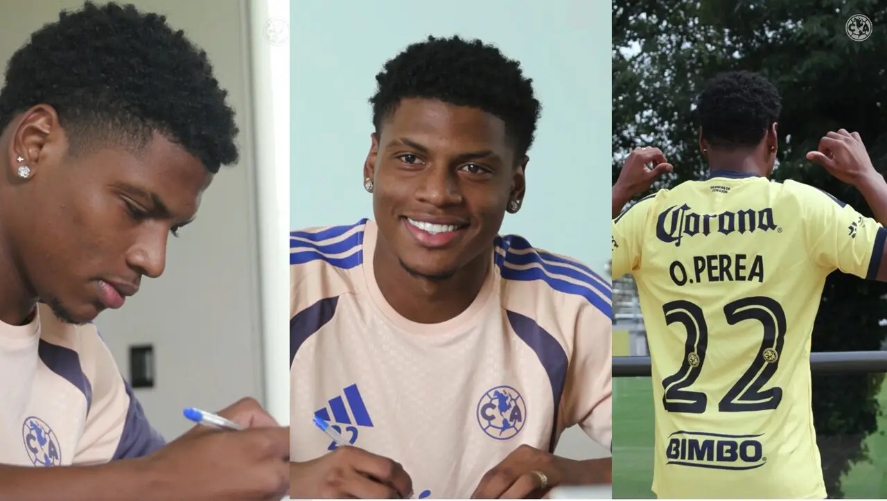 ¡Estampó la firma! El extremo colombiano Óscar Perea es el nuevo refuerzo del América de México