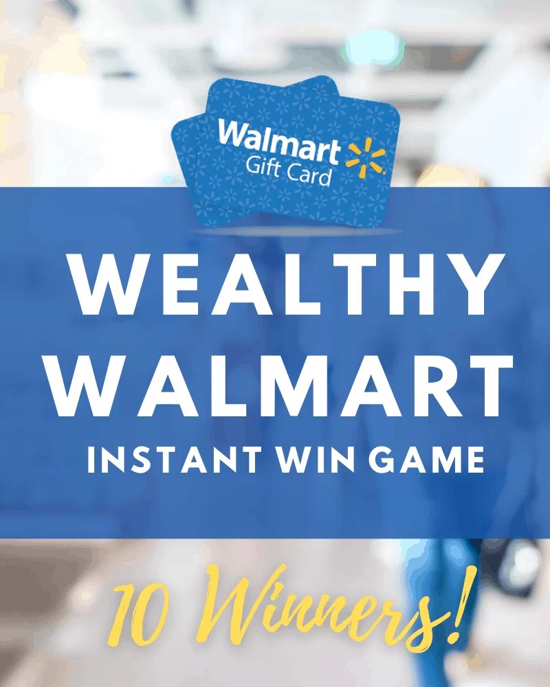 The instant win game is where you drive over 1 of 3 gifts and win an . Wealthy Walmart Instant Win Game Steamy Kitchen Recipes Giveaways