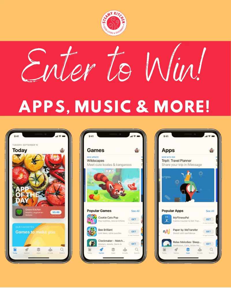 The apple card credit card was introduced in august 2019. 100 Apple Gift Card Giveaway Steamy Kitchen Recipes Giveaways