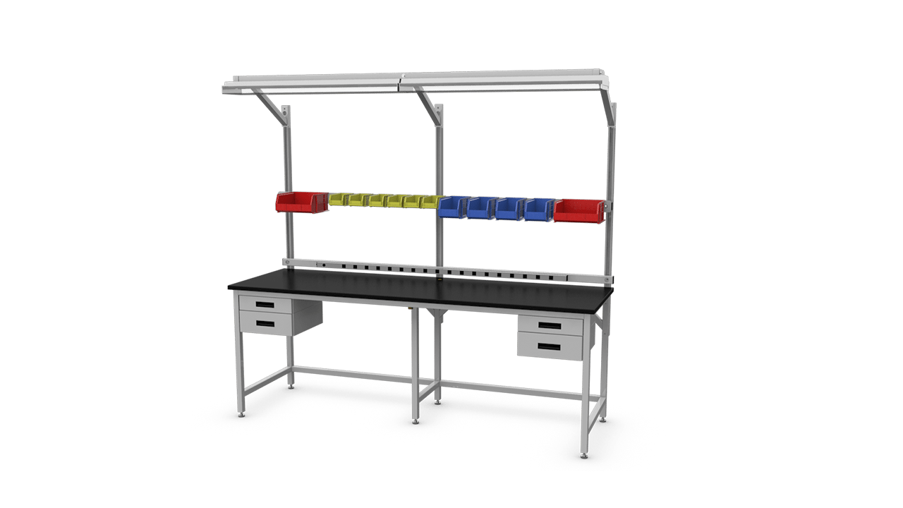 Industrial packing tables · industrial packing tables · replacement packing table tops · deluxe workstations. SteelSentry Top Rated ESD Workbench