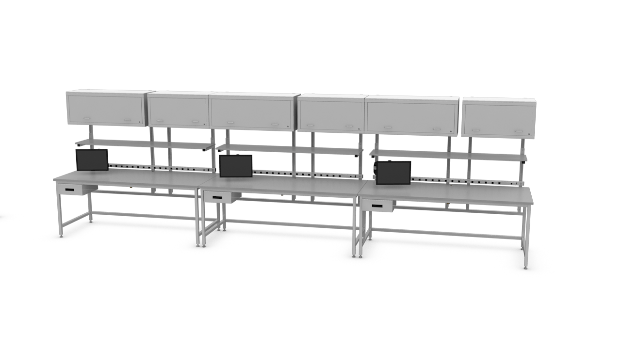 It adds 3/4” to the overall height of the … Lab Workstation Steelsentry