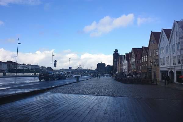 北歐 | 挪威：漫步卑爾根，寧靜北歐風彩色小鎮