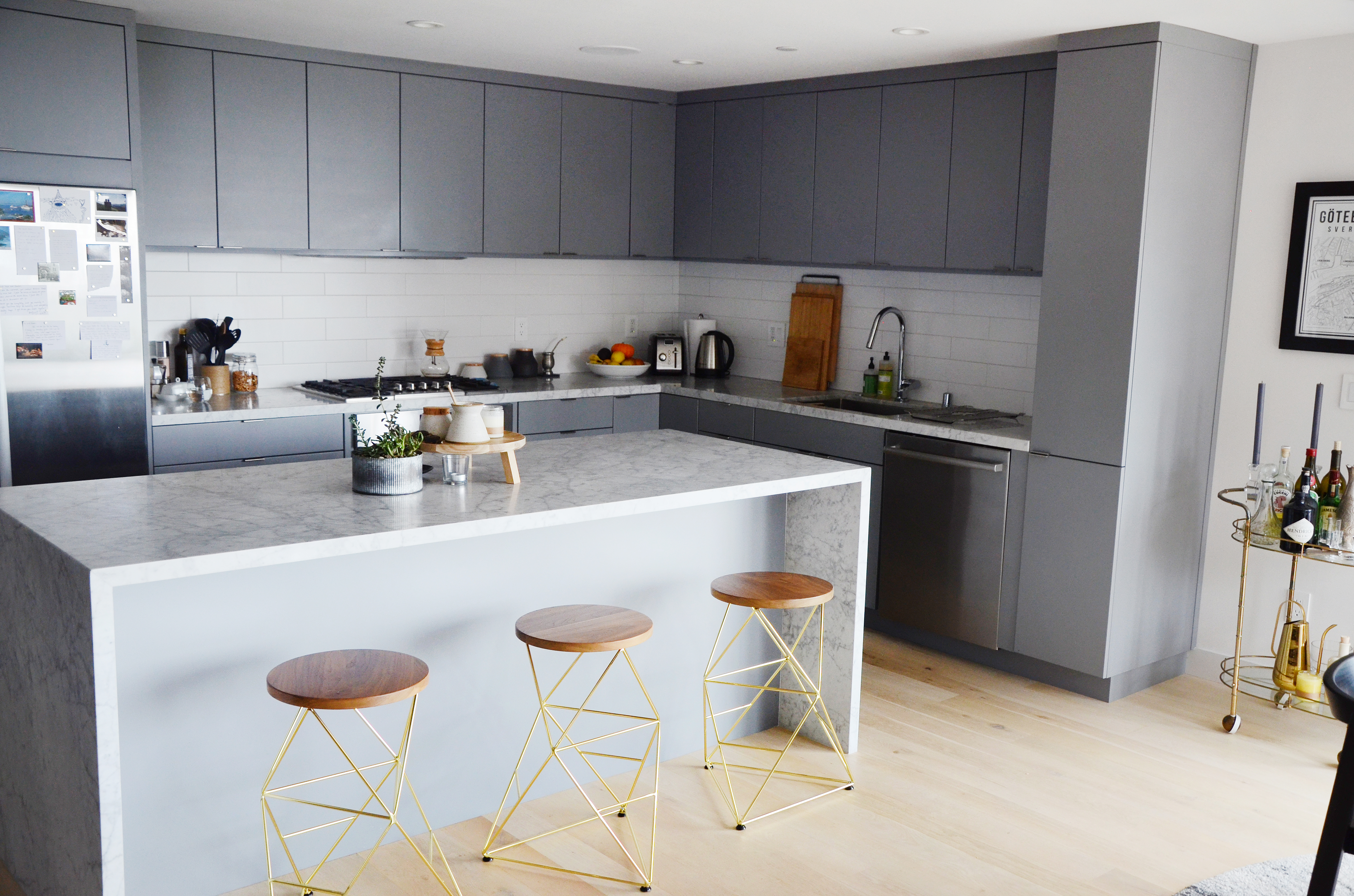 If dimensions allow, kitchen islands can really transform the look. How Much Walking Space Is Required Around A Kitchen Island Kitchn