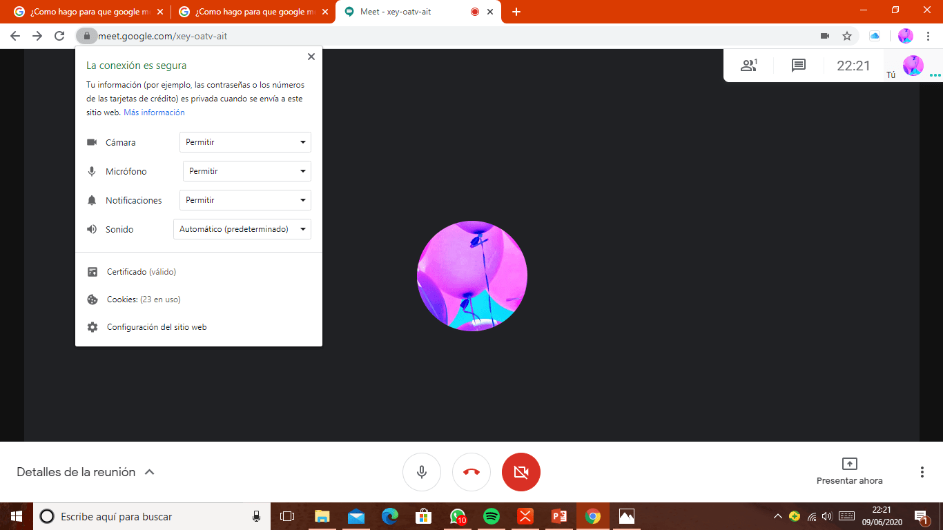 Como Hago Para Que Google Meet Detecte El Audio De Mi Microfono Interno Comunidad De Google Chrome