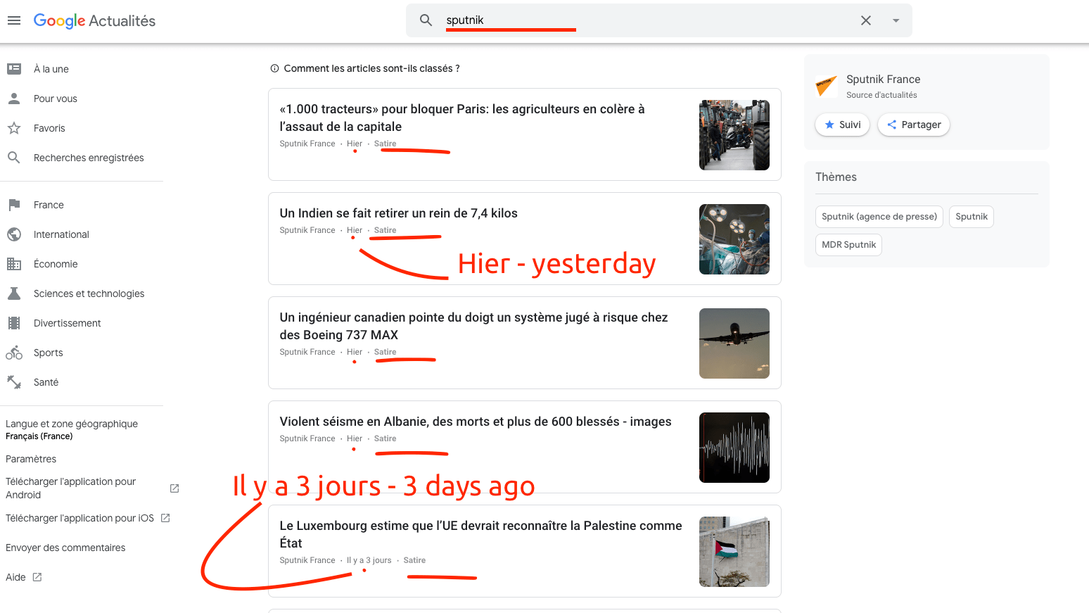 Un algorithme trouve et recense des articles pour vous dans google actualités. All Our Articles In Google News Mark With Label Satire Google Publisher Center Community