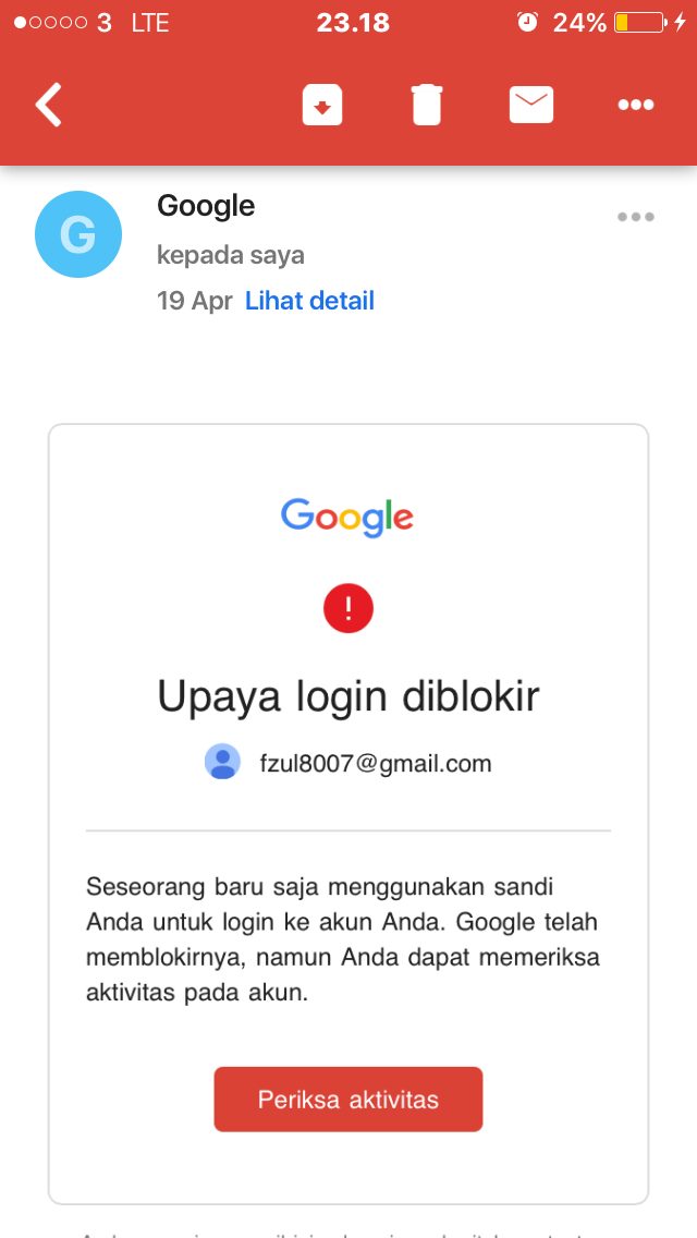 Bagaimana cara mendapatkan kembali akun Gmail yg di blokir / di hacker kak?  - Komunitas Akun Google