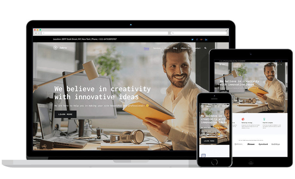 This theme offers a great design with the . The Best Free Wordpress Themes Of 2019 Web Design Ledger