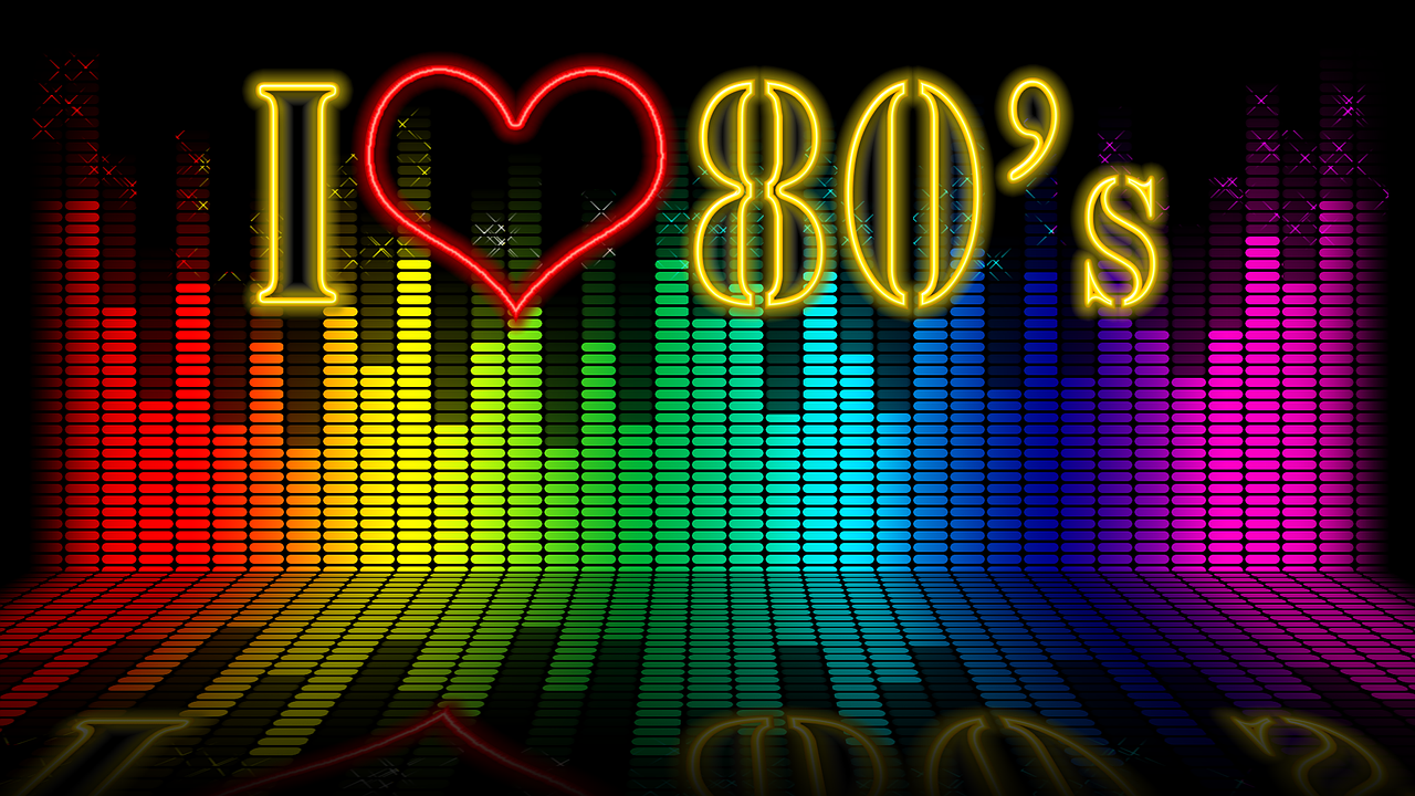 The 1980s saw the chernobyl nuclear leak, the aids crisis, and the fall of the ber. Wallpapper Music Colors 80 S Wallpaper Free Image From Needpix Com