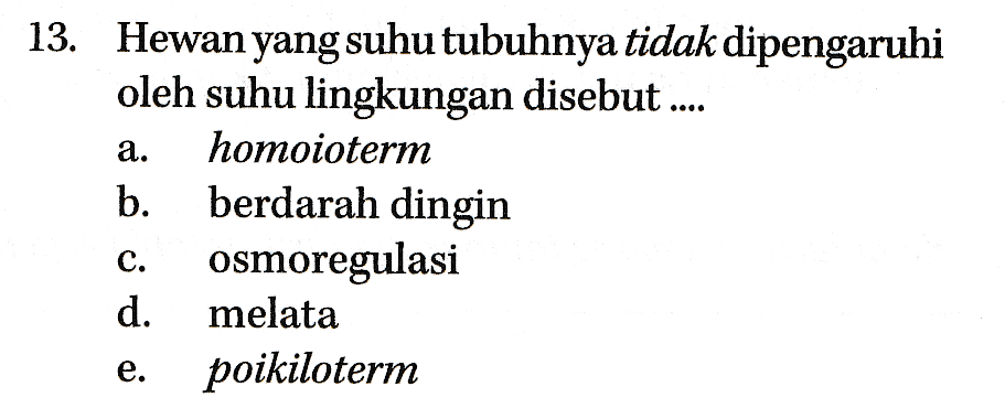 Hewan berdarah panas juga disebut homoiterm, adalah hewan dengan suhu yang lebih stabil, hal ini dikarenakan adanya reseptor dalam otaknya sehingga dapat . Animalia Tanya Mipi